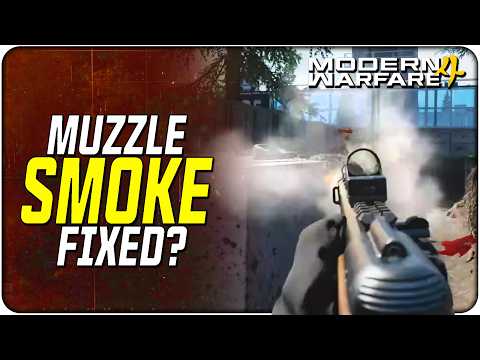 Did they Already Fix Muzzle Smoke in Modern Warfare 4? | (Before & After Comparisons)