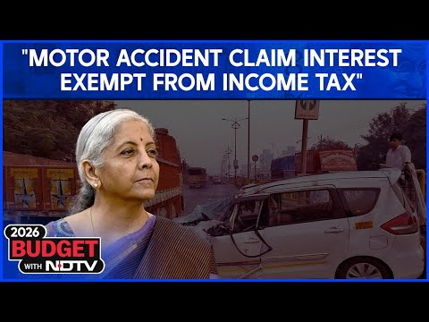 "Motor Accident Claim Interest Exempt From Income Tax": Nirmala Sitharaman