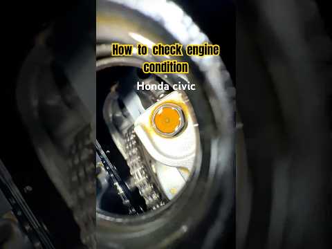 How to check engine condition of the car #hondacars #engine #engineoil #automobile