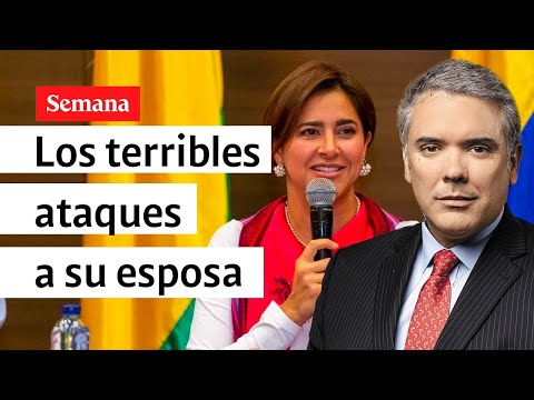 Iván Duque reacciona a los infames ataques contra su esposa María Juliana Ruiz