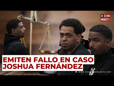 EN VIVO. Sentencian al Dotolcito y demás implicados por caso de Joshua Fernández