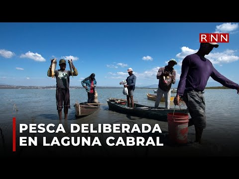 Denuncian en laguna Cabral pesca deliberada pone en peligro ecosistema