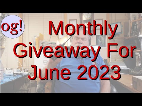 Monthly Giveaway For June 2023
