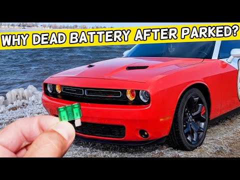 Why Battery Is Dead on Dodge Challenger After Parked Sitting 2 3 days