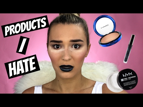 Full Face Using Makeup Products I HATE!