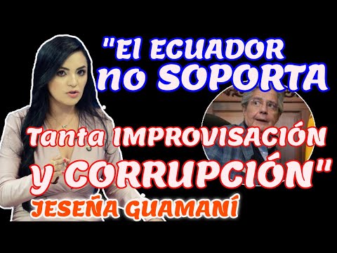 Jessenia Guamani: El Ecuador ya no lo soporta mi abrazo ni la corrupción