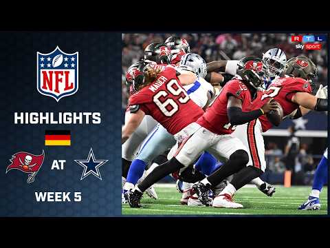 <strong>Dallas</strong> <strong>Cowboys</strong> vs. Tampa Bay Buccaneers | 🇩🇪 NFL Highlights | RTL Sport