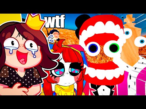 ¿DIGITAL CIRCUS EN EL JUEGO DEL CALAMAR? 🤣 | Fabitoh Reacciona a Digital Circus VR