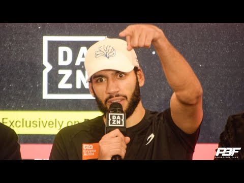HAMZAH SHEERAZ FIRST WORDS AFTER SENSATIONAL KNOCKOUT OF EDGAR BERLANGA