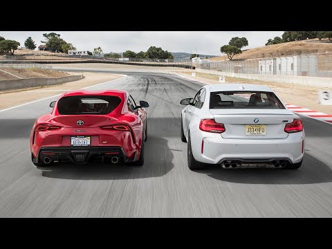 BMW M2 Competition vs. Toyota GR Supra Launch Edition?2019 BDC Hot Lap Matchup
