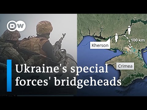 The secret Ukrainian swamp mission behind enemy lines | DW News