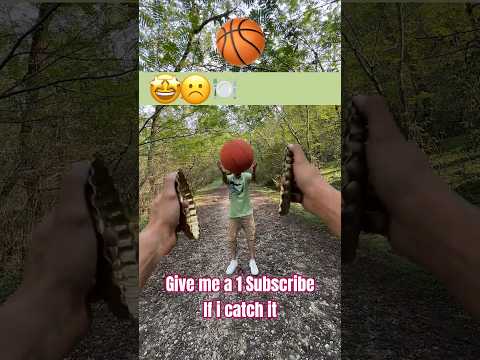 ASMR CATCH Challenge | 6 Crazy Ways to Catch a Basketball 🏀 Gloves 🥊#amoofadaa