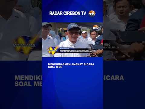 Mendikdasmen Angkat Bicara Soal MBG