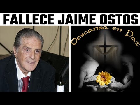 ? FALLECE Jaime Ostos los 90 años VICTIMA de un INFARTO