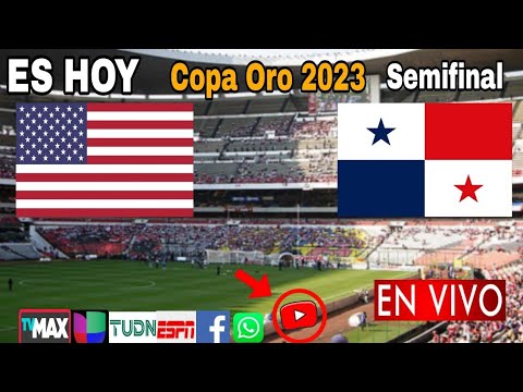 Estados Unidos vs. Panamá en vivo, donde ver, a que hora juega USA vs Panamá semifinal Copa Oro 2023