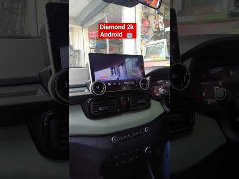 Diamond 2k Android 🤯 installed in Tata Punch 🤩 #Diamond #Android #shorts