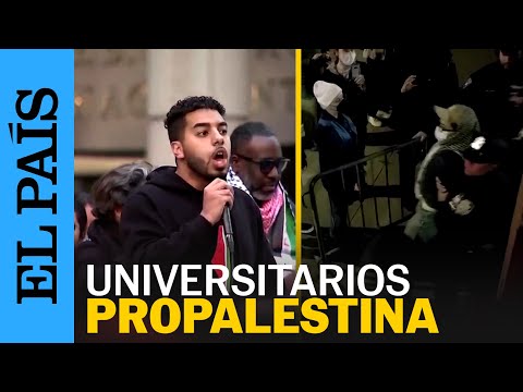 EE UU | Estudiantes protestan a favor de palestina en las universidades de EE UU | EL PAÍS