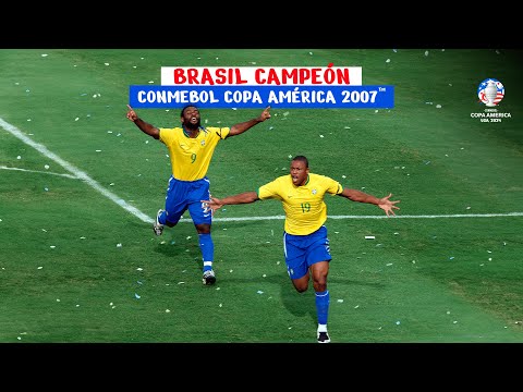BRASIL CAMPEÓN - CONMEBOL COPA AMÉRICA 2007™