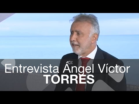 Entrevista en Telenoticias 2 al presidente en funciones de Canarias, Ángel Víctor Torres.