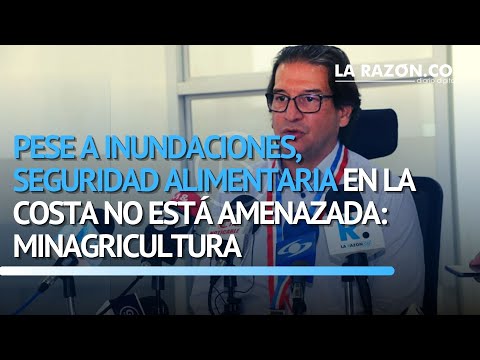 Pese a inundaciones, seguridad alimentaria en la Costa no está amenazada: MinAgricultura