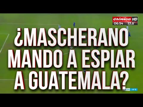 Escándalo en el Mundial Sub-20: ¿Mascherano mandó a espiar a Guatemala?