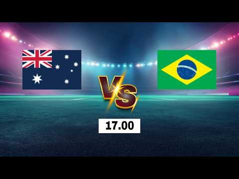 LIVE 🔴 Australia vs Brazil | International Friendly 2026 | Live Score