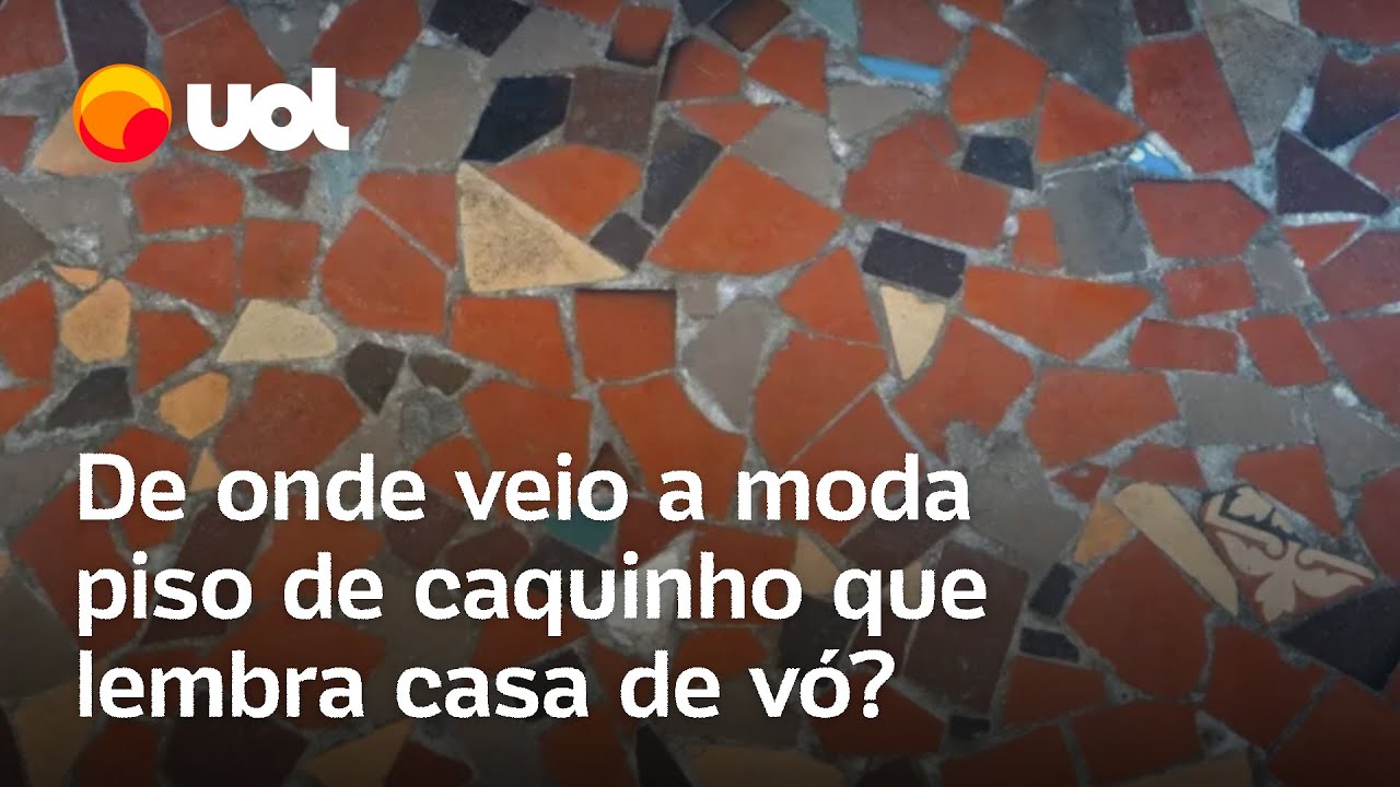 Piso de caquinhos de onde veio a moda que é a cara de SP e lembra casa de vó