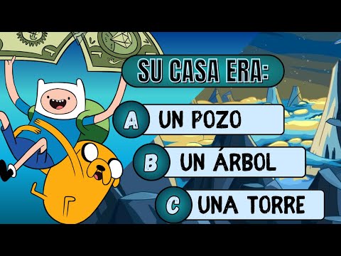 ¿QUE TANTO SABES DE HORA DE AVENTURA?🧐❓✅ NIVEL FACIL trivia cartoon/trivia/test/quiz