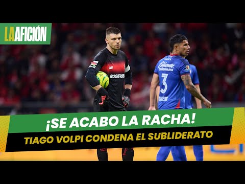 Tiago Volpi falla dos penales en menos de 10 minutos en el Toluca vs Cruz Azul