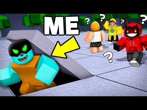 Using GLITCHES to CHEAT in Strongest Battlegrounds HIDE AND SEEK