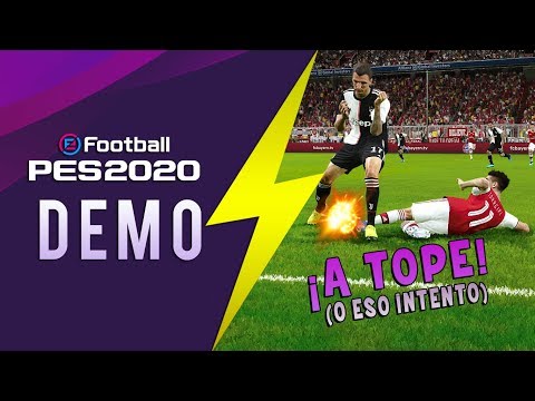 PES 2020 DEMO | ¡JUGANDO A TOPE!