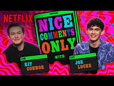 Heartstopper's Kit Connor and Joe Locke React to the Heartstopper Trailer Comments | Netflix