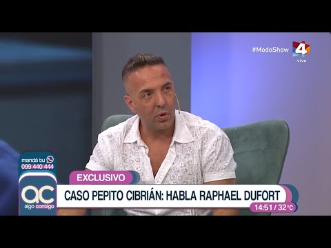 Algo Contigo - Raphael Dufort: Quiero un careo en televisión con Pepito Cibrián