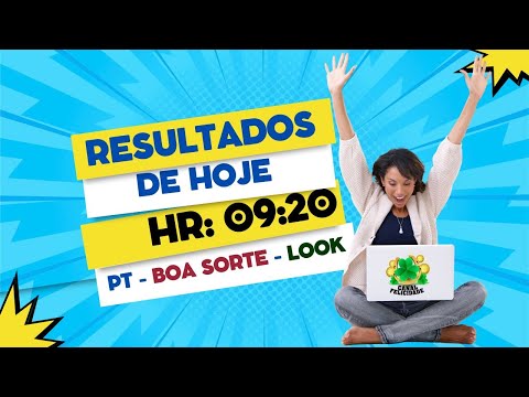 RESULTADOS LOTERIAS JOGO DO BICHO AO VIVO - 12/01/2024 - PPT RIO 09:20 - BOA SORTE - LOOK