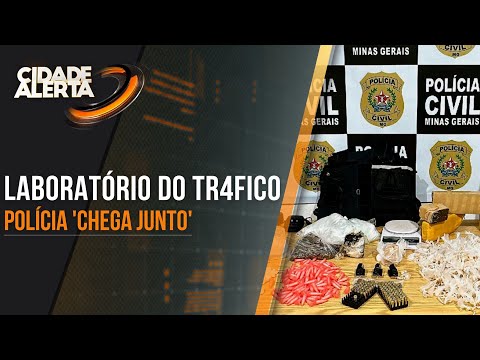 CHEGOU COM TUDO: POLÍCIA CIVIL ESTOURA LABORATÓRIO DO TRÁFICO EM JUIZ DE FORA