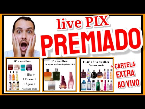 Live PIX PREMIADO ESPECIAL  (essas cartelas Estão ficando TOP)