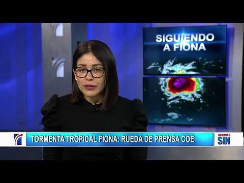 EN VIVO COE da seguimiento a tormenta Fiona