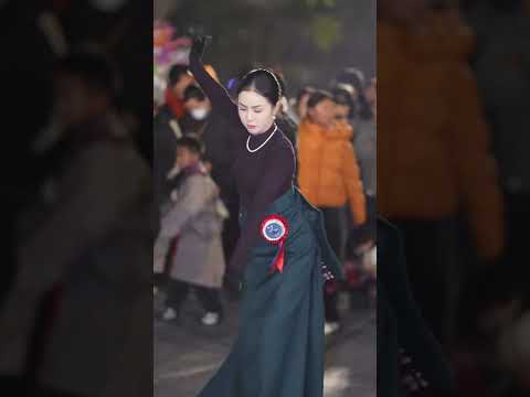 Yongji,Tibetan dance beauty,classic Tibetan dance ❤️