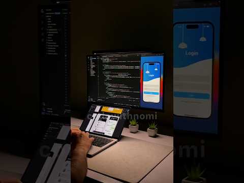 Building login UI 🔥 #reactnative #shorts #coding #ios