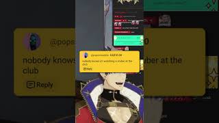 YOU'RE AT THE CLUB? #shorts #holoarmis #crimzonruze