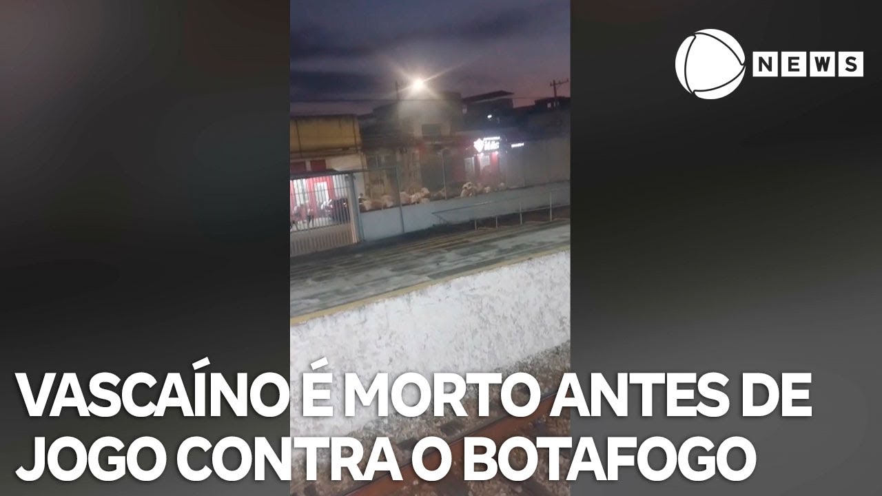 Integrante de torcida do Vasco é morto a tiros no RJ