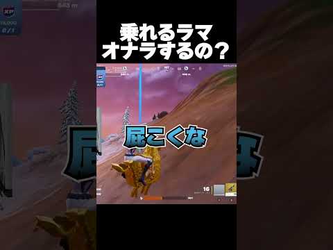 乗れるラマのバグがやばすぎるwww【フォートナイト/Fortnite】のサムネイル