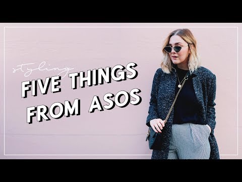 ASOS HAUL + TRY ON | STYLING FIVE THINGS FROM ASOS | I Covet Thee