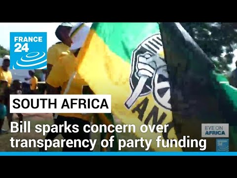 South Africa: bill changes disclosure criteria for party funding • FRANCE 24 English