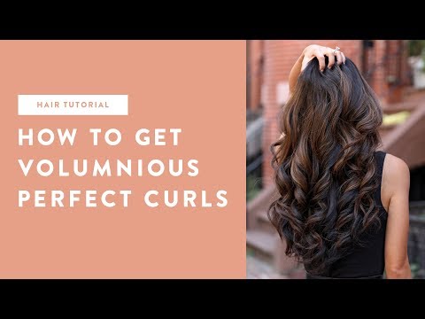 Hair tutorial: How to get the perfect curls with volume