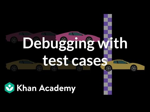 Debugging with test cases | Intro to CS - Python | Khan Academy