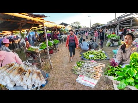 ຄັກສຸດ!ຕະຫຼາດນັດແກ້ງກະເບົາແນ