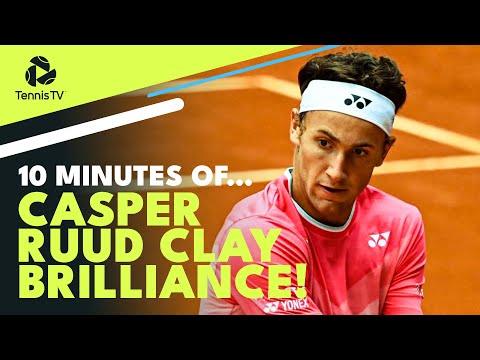 10 MINUTES OF: Casper Ruud Clay Court Brilliance! 💫