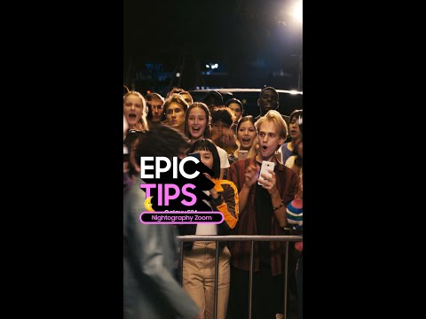 Epic Tips x Galaxy S24 Ultra: Zoom in on your favorite star | Samsung