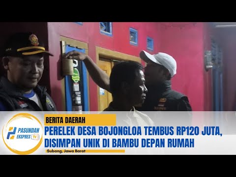 Perelek Desa Bojongloa Tembus Rp120 Juta, Disimpan Unik di Bambu Depan Rumah